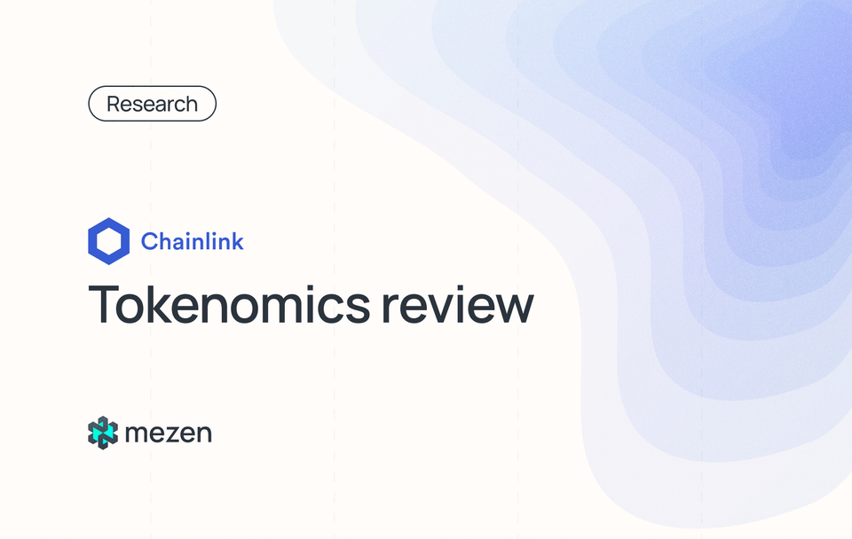 Tokenomics review. Chainlink