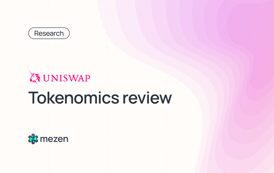 Tokenomics review: Uniswap